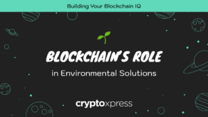 Blockchain’s Role in Environmental Sustainability | CryptoXpress